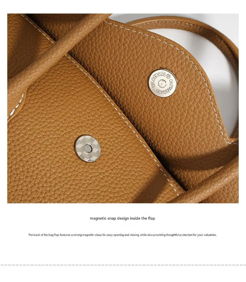 Custom Logo New Luxury Waterproof Genuine Leather Tote Bag with Zipper Closure for Ladies Shoulder Cross Body Evening Use