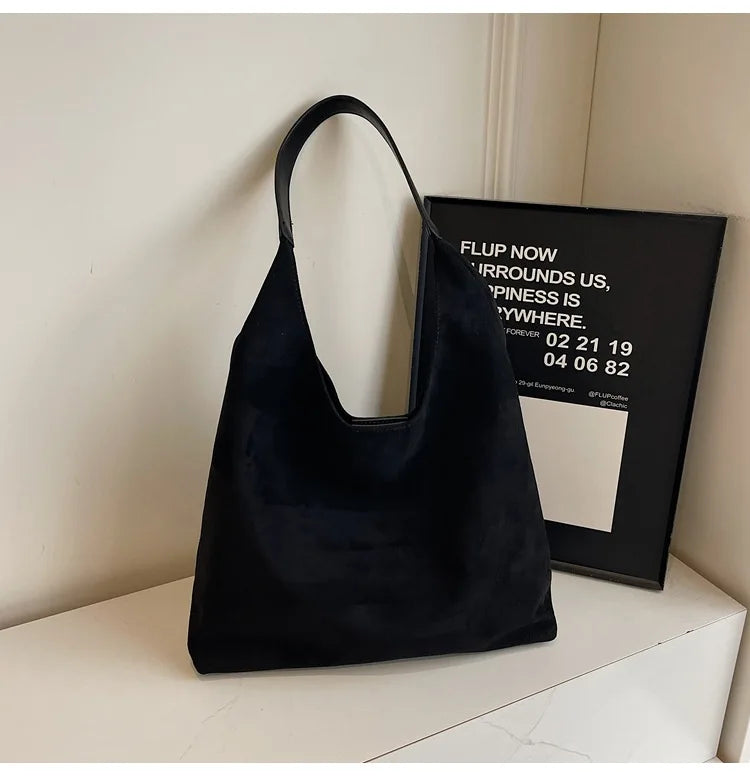 Premium Branded Women's Designer Bag Set Personalized Hobo Single Strap Shoulder Bag Button Anti-Theft Large Capacity Tote Bag