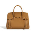 Custom Logo New Luxury Waterproof Genuine Leather Tote Bag with Zipper Closure for Ladies Shoulder Cross Body Evening Use
